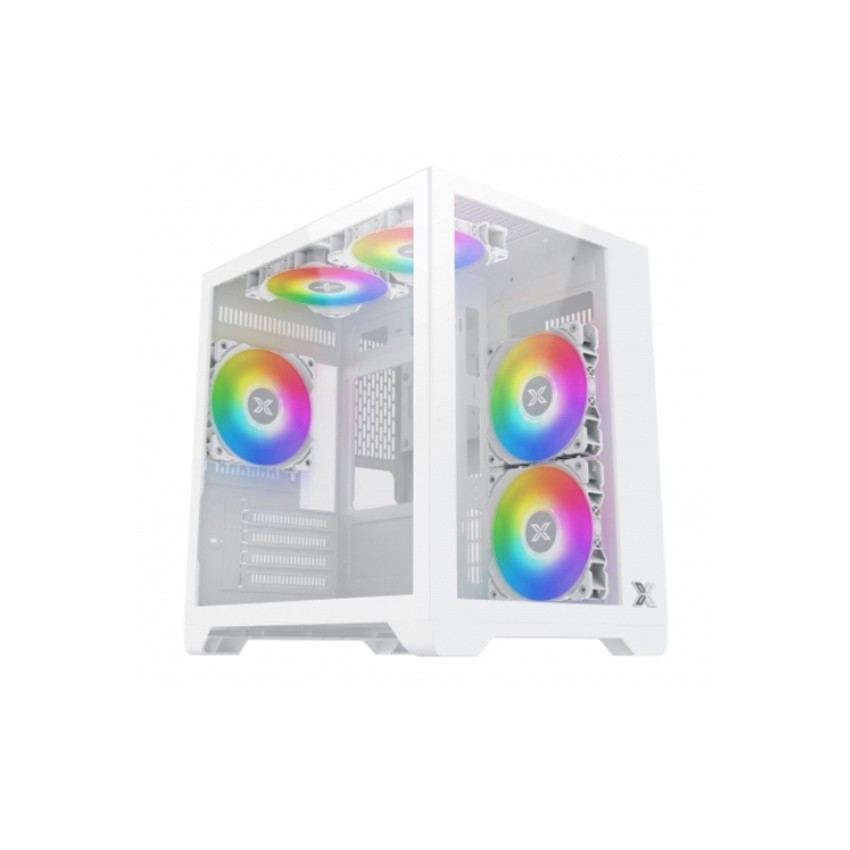 VỎ CASE XIGMATEK AQUA M ARTIC (EN40108) - PREMIUM GAMING M-ATX CASE (MINI TOWER/MÀU TRẮNG)