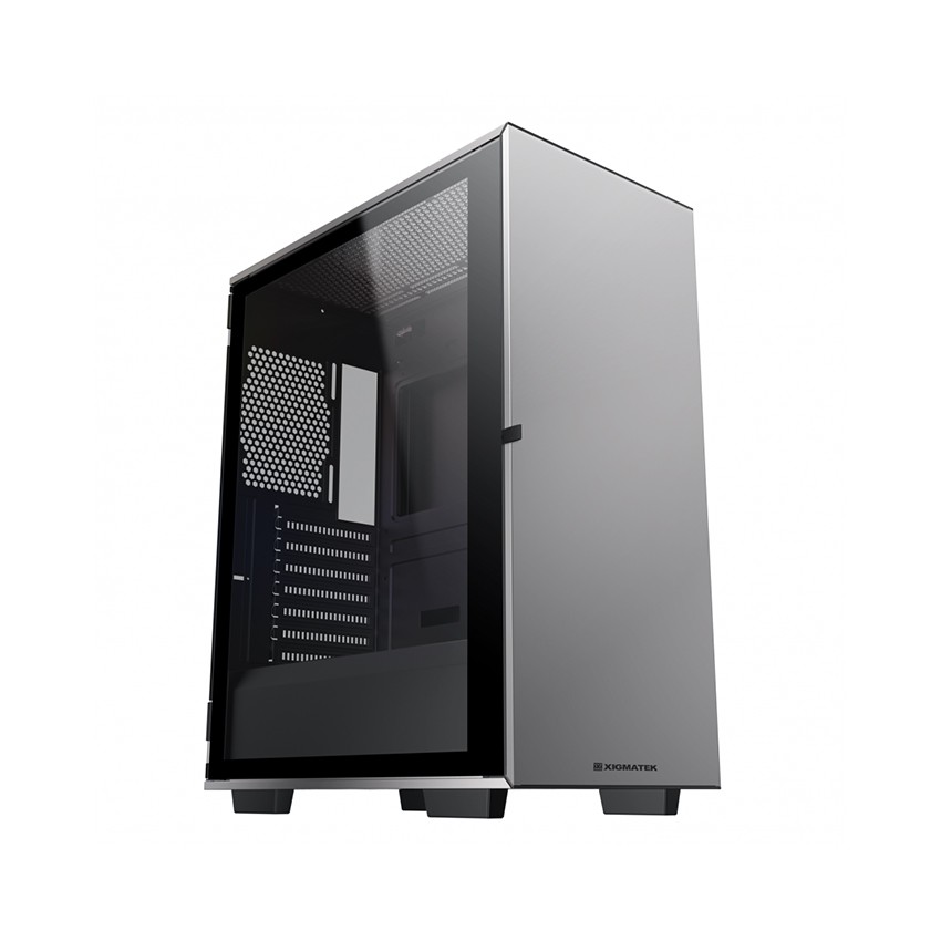 VỎ CASE XIGMATEK LUX A SHADOW  (MID TOWER/MÀU ĐEN)