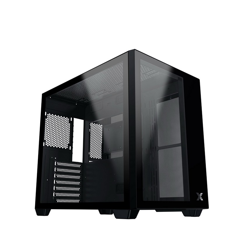 VỎ CASE XIGMATEK AQUA III (EN0815) BLACK  (MID TOWER/MÀU ĐEN)