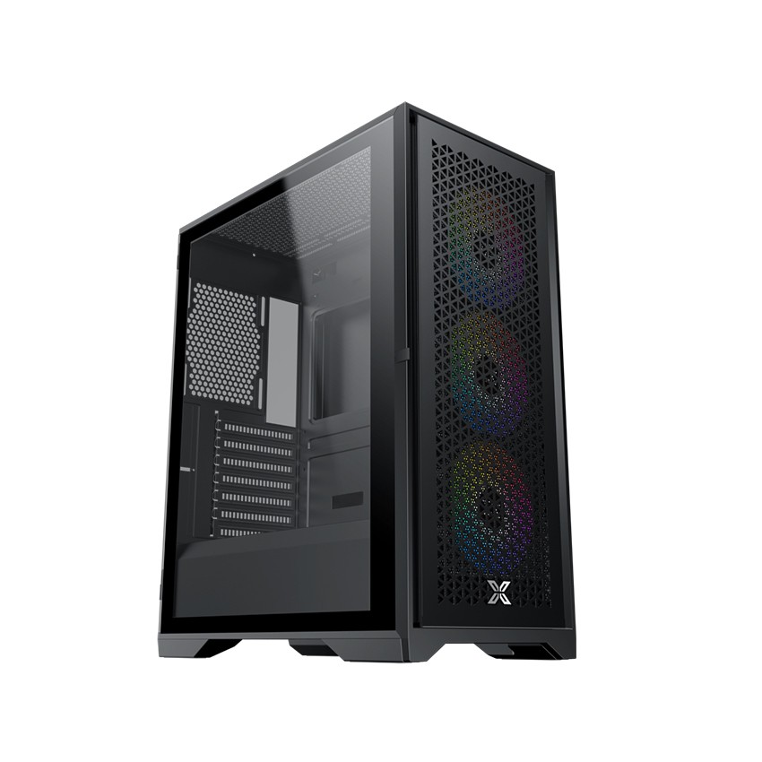 VỎ CASE XIGMATEK LUX S 3FX  (MID TOWER/MÀU ĐEN)