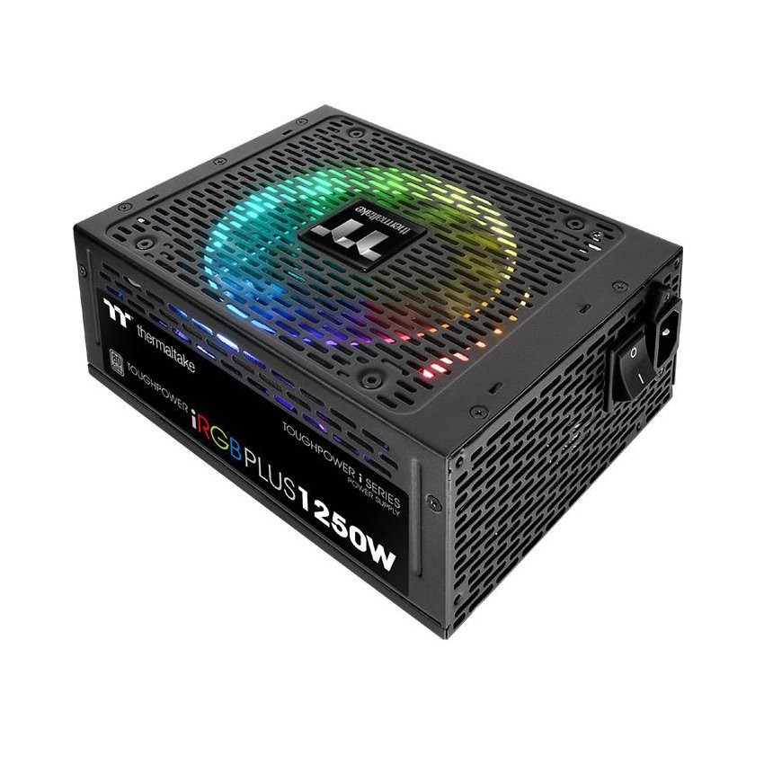 NGUỒN THERMALTAKE TOUGHPOWER IRGB 1250W (80 PLUS TITANIUM/MÀU ĐEN/FAN RGB)