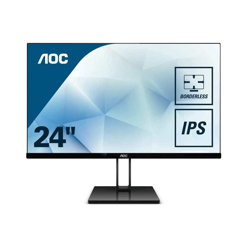 MÀN HÌNH AOC 24V2Q/74 (23.8 INCH/FHD/IPS/75HZ/5MS/250NITS/HDMI+DP)