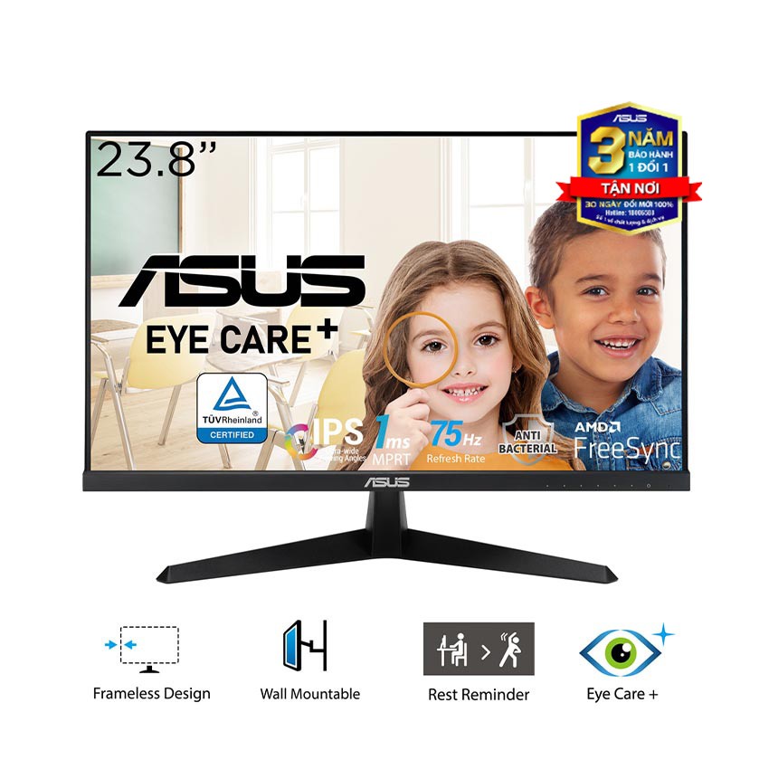 MÀN HÌNH ASUS VY249HE (23.8 INCH/FHD/IPS/75HZ/1MS)