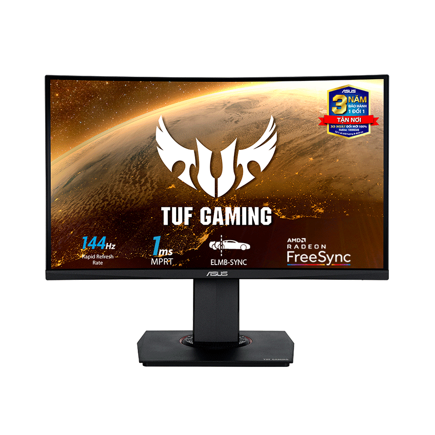 MÀN HÌNH GAMING ASUS TUF VG24VQ (23.8INCH/FHD/IPS/144HZ/1MS)