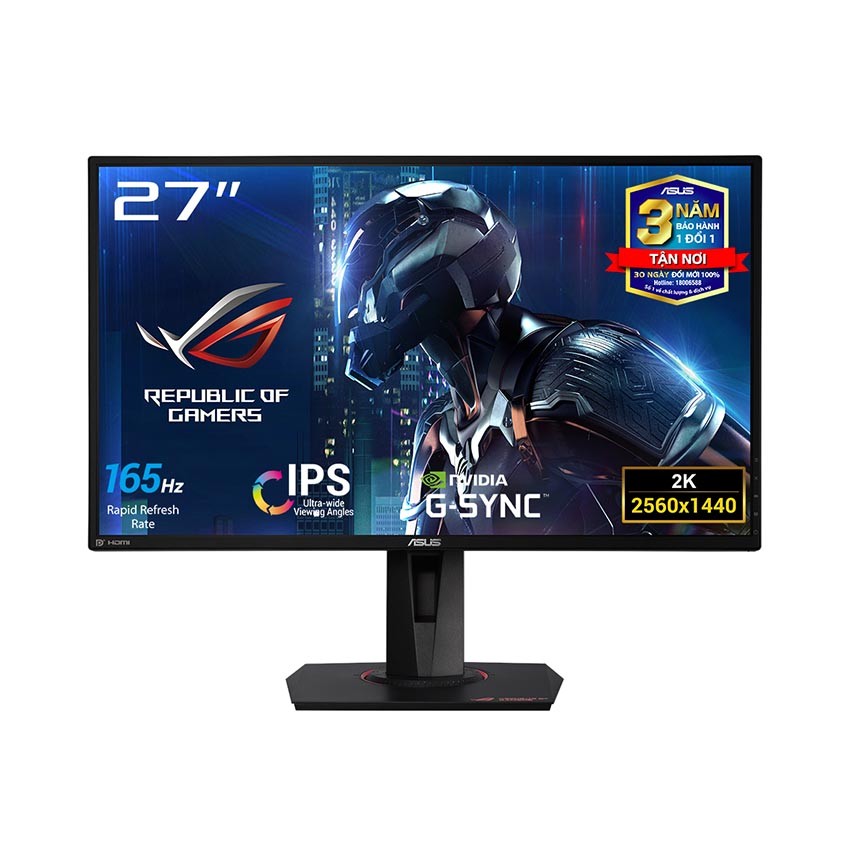 MÀN HÌNH ASUS PG279QE (27 INCH/QHDIPS/165HZ/4MS)