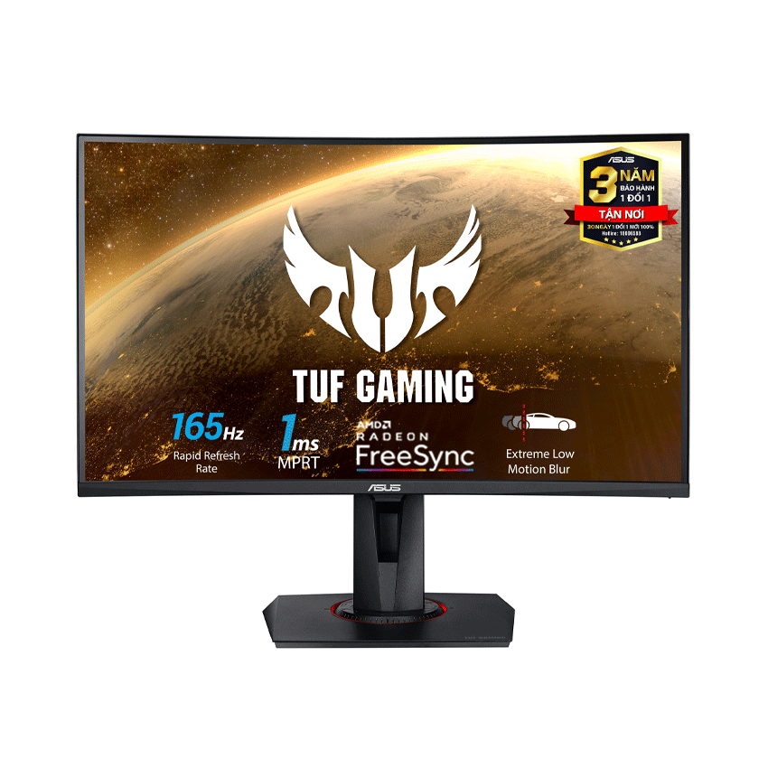 MÀN HÌNH GAMING ASUS TUF VG27VQ (27 INCH/FHD/VA/1MS/CONG)