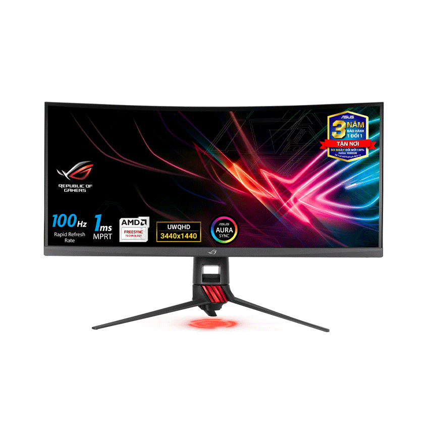 MÀN HÌNH GAMING ASUS ROG STRIX XG35VQ (35 INCH/QHD/VA/100HZ/1MS/CONG)