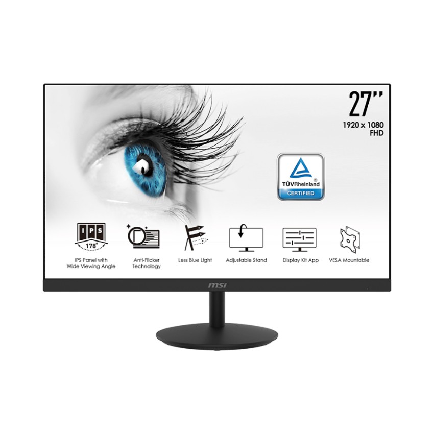 MÀN HÌNH MSI PRO MP271 (27 INCH/FHD/IPS/75HZ/5MS)