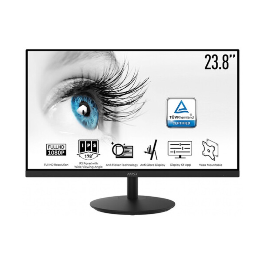 MÀN HÌNH MSI PRO MP242 (23.8 INCH/FHD/IPS/75HZ/5MS)