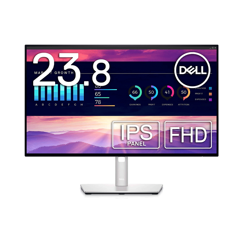 MÀN HÌNH DELL ULTRASHARP U2422H (23.8INCH/FHD/IPS/60HZ/8MS/USB TYPEC)