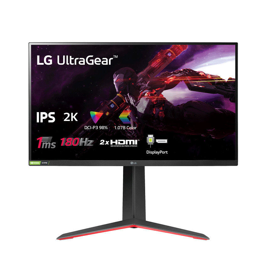 MÀN HÌNH GAMING LG 27GP850-B (27INCH/QHD/NANOIPS/180HZ/1MS)