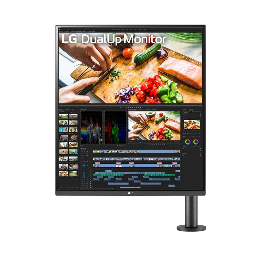 MÀN HÌNH LG DUALUP 28MQ780-B (28 INCH/WQHD/IPS/60HZ/5MS/LOA/USB TYPEC)