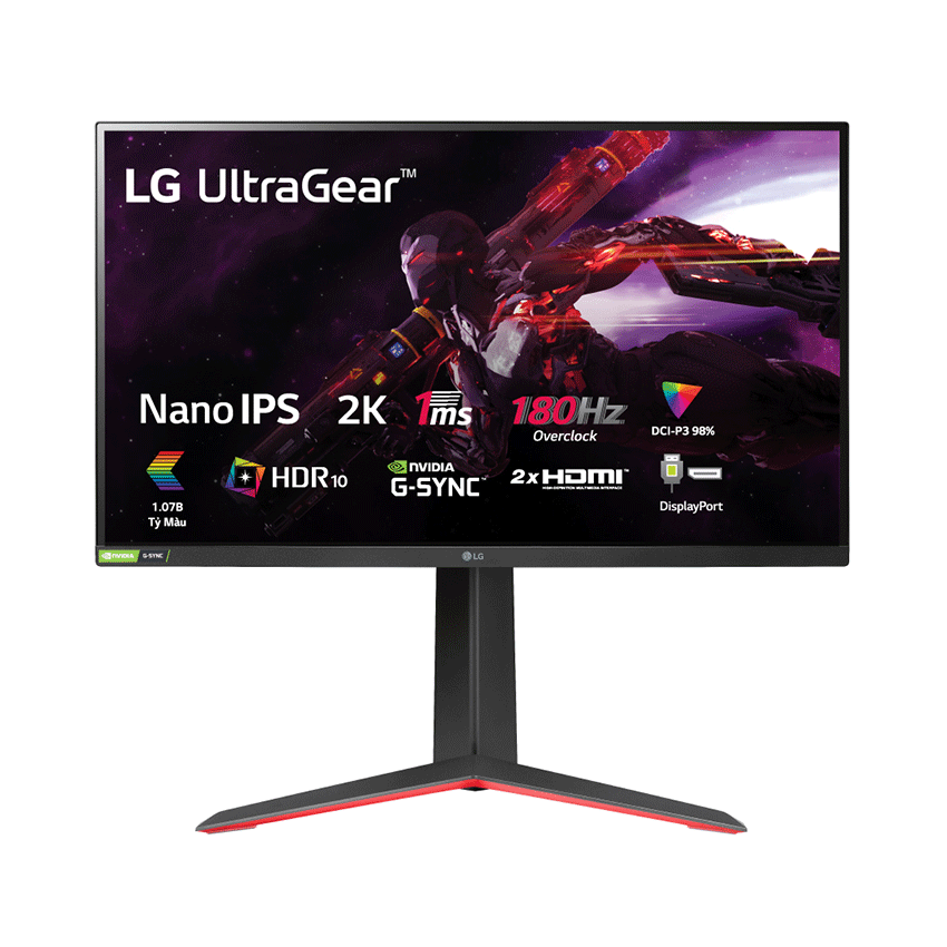 MÀN HÌNH GAMING LG 32GP850-B (31.5INCH/QHD/IPS/180HZ/1MS)