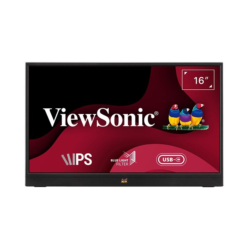 MÀN HÌNH DI ĐỘNG VIEWSONIC VA1655 (15.6INCH/FHD/IPS/60HZ/5MS/250NITS/HDMIMINI+USBC+AUDIO+JOYKEY)