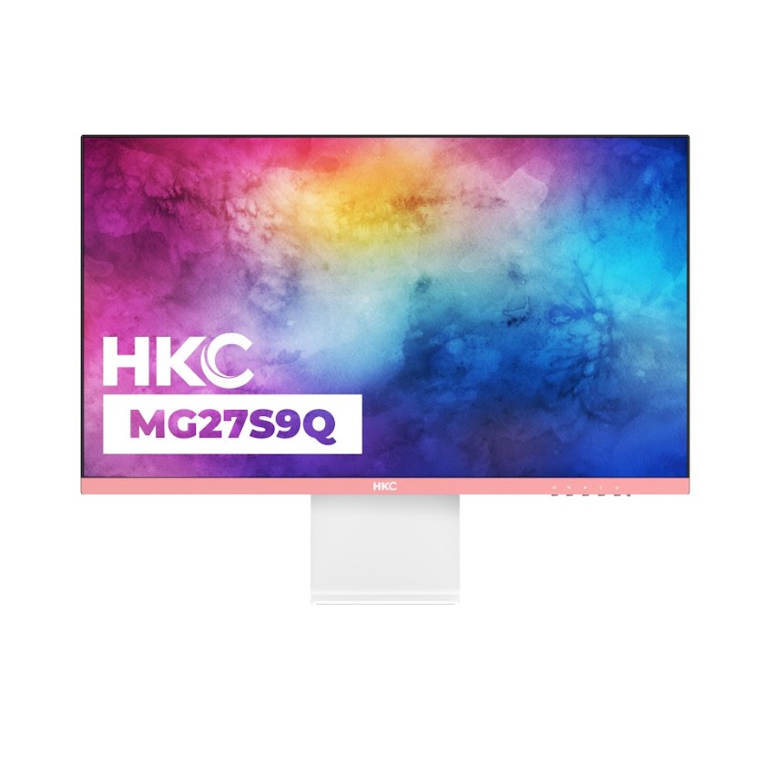 MÀN HÌNH HKC MG27S9Q PINK (27 INCH/QHD/IPS/144HZ/1MS/300 NITS/HDMI+DP/HỒNG)