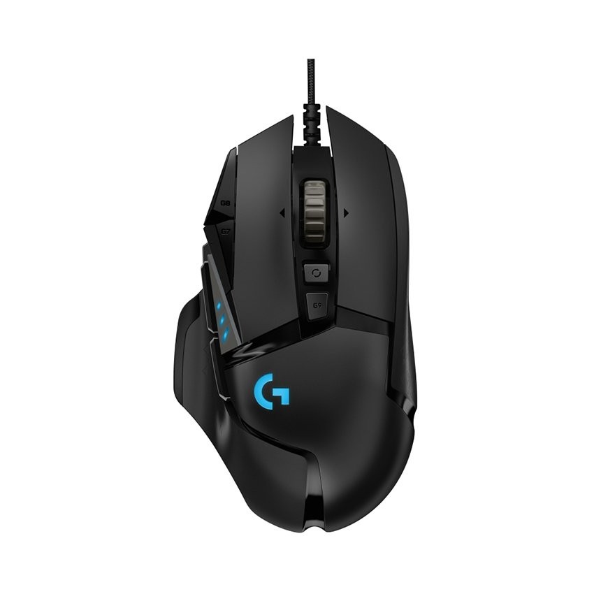 CHUỘT GAME LOGITECH G502 HERO (USB/RGB/ĐEN)