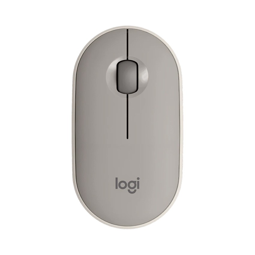 CHUỘT KHÔNG DÂY LOGITECH M350 PEBBLE ALMOND MILK ((910-006665) (USB/BLUETOOTH)