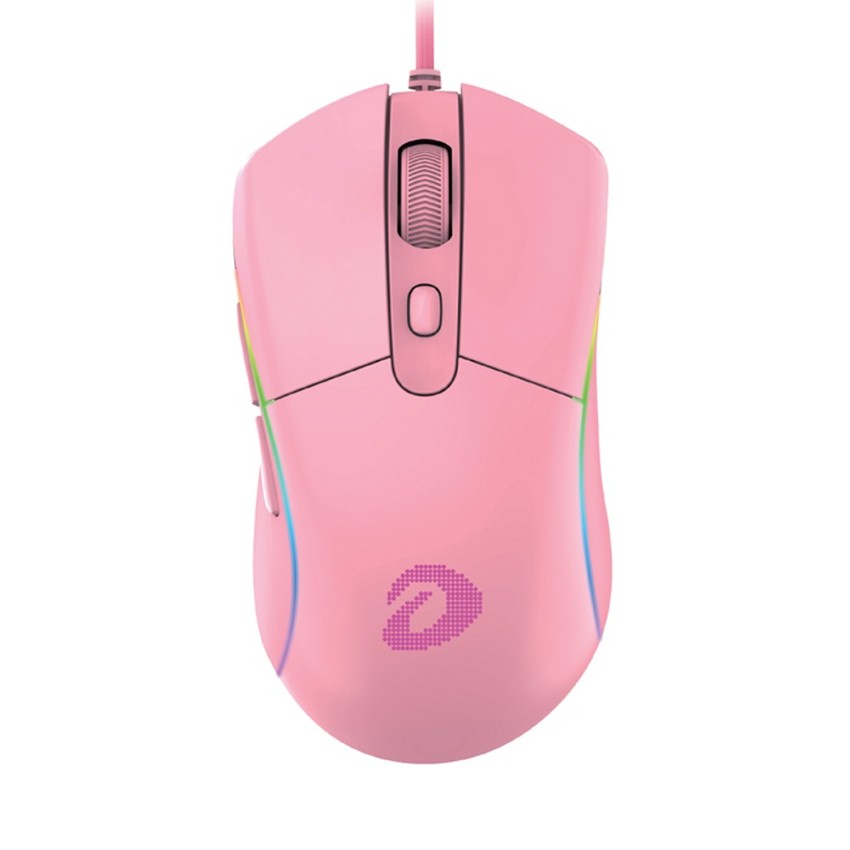 CHUỘT CHƠI GAME DAREU A960S _PINK (USB/RGB)