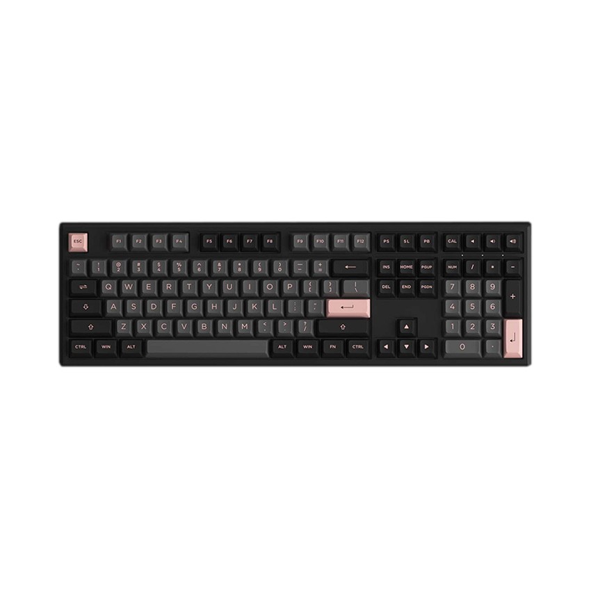 BÀN PHÍM CƠ AKKO MG108 BLACK & PINK (AKKO SWITCH V3 CREAM BLUE)