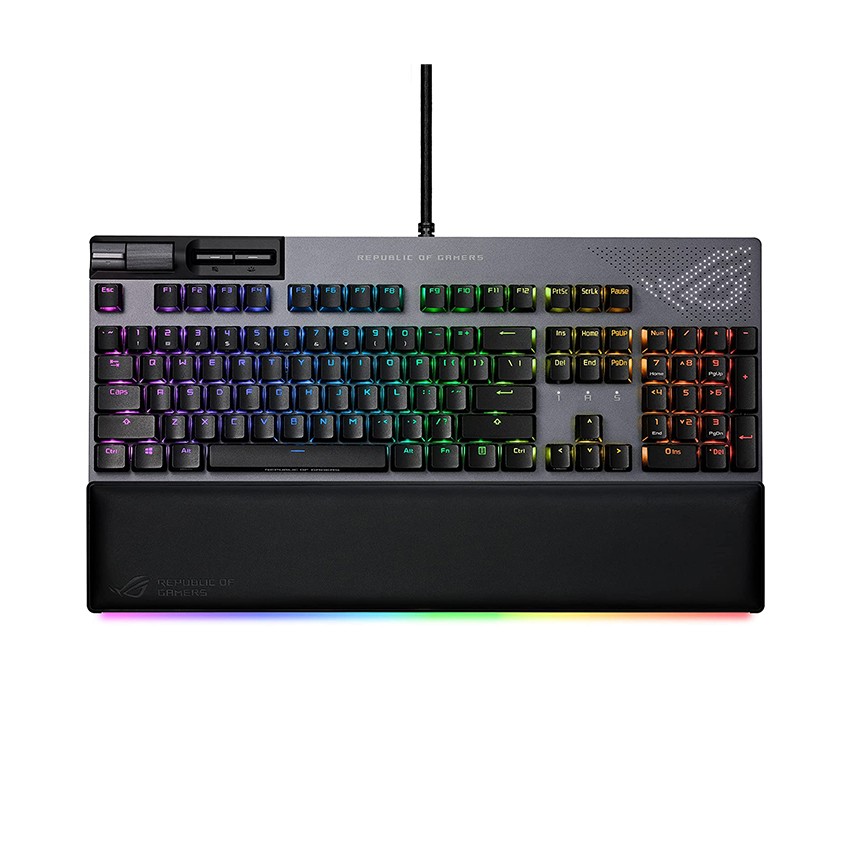 BÀN PHÍM GAME ASUS ROG STRIX FLARE II ANIMATE NX (USB/RGB/RED SW) (XA07)