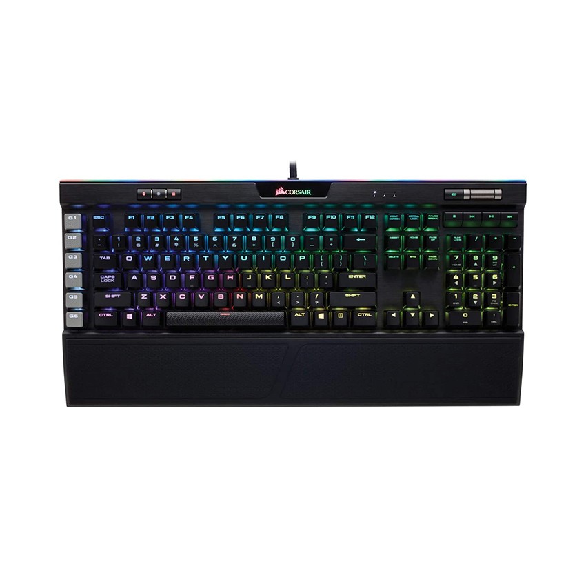 BÀN PHÍM GAMING CORSAIR K95 RGB PLATINUM MECHANICAL CHERRY MX SPEED BLACK - CH-9127014-NA