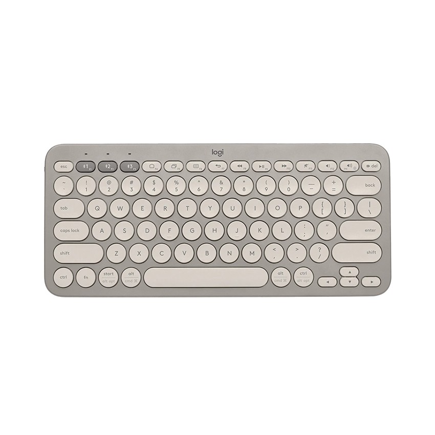 BÀN PHÍM KHÔNG DÂY LOGITECH K380 ALMOND MILK (920-011145) (USB/BLUETOOTH)