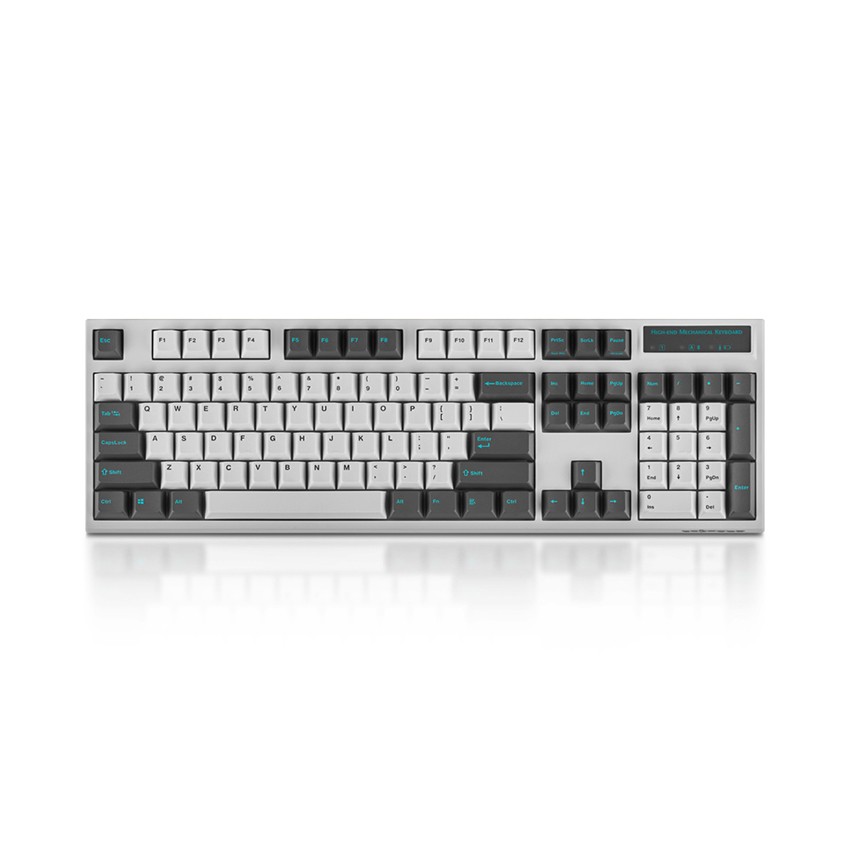 BÀN PHÍM CƠ KHÔNG DÂY LEOPOLD FC900RBT WHITE DARK GRAY BROWN SW (USBC/BLUETOOTH)