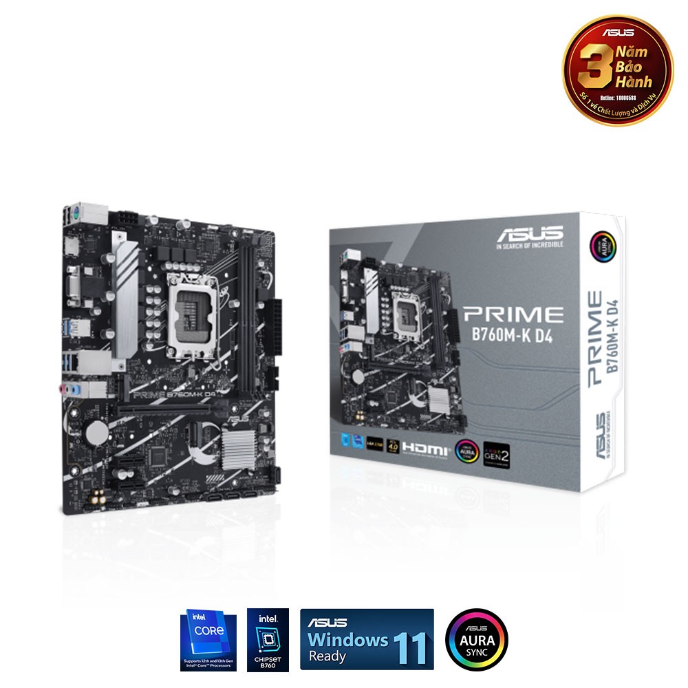ASUS PRIME B760M-K D4